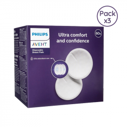 Philips Avent Ultra Comfort Breast Pads 3x60 units