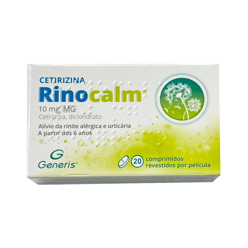 Rinocalm 10mg 20 comprimés