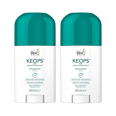 RoC Keops Desodorante Stick 2x40ml