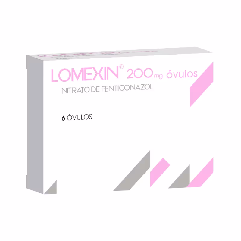 Lomexina 200mg 6 huevos