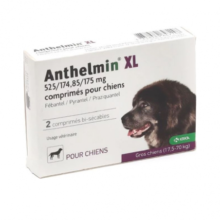 Anthelmin XL 2 comprimés