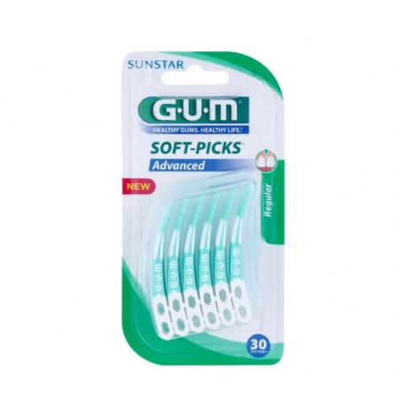 Gum Soft Picks Advanced Regular 30 units