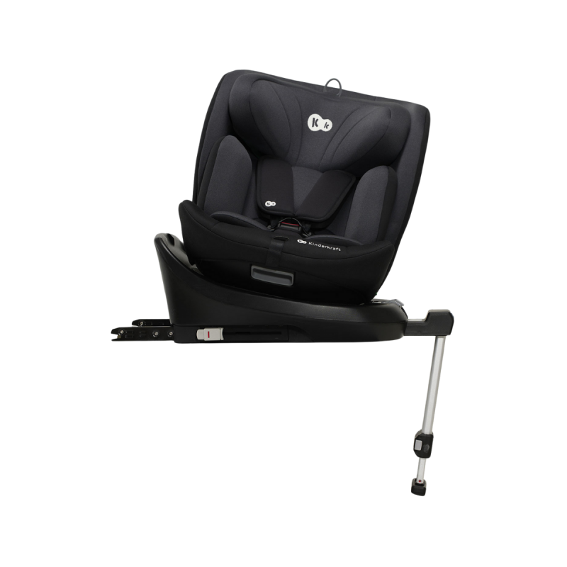 Kinderkraft I-Size 360º Silla de Coche Negra