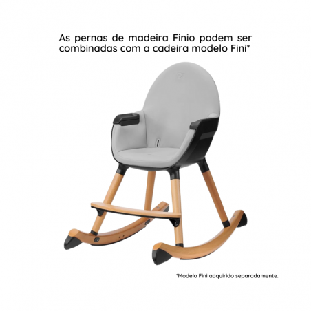 Kinderkraft Finio Lounge Chair Black/White