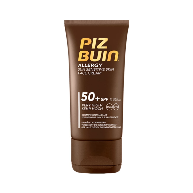 Piz Buin Allergy Crema Facial para Pieles Sensibles SPF50+ 50ml