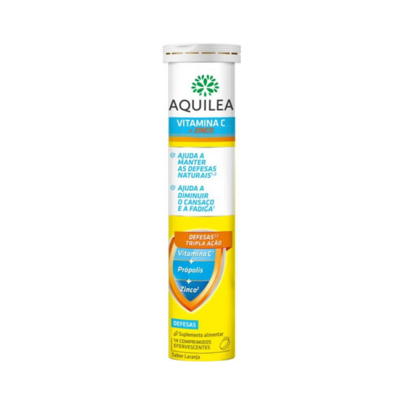 Aquilea Vitamin C + Zinc 14 Effervescent Tablets