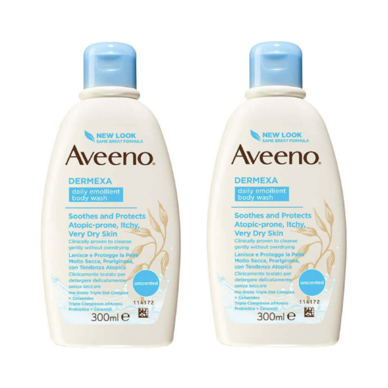 Aveeno Dermexa Gel de Banho Emoliente Diário 600ml