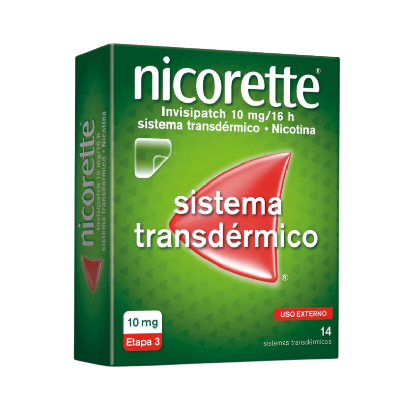 Nicorette Invisipatch 10mg/16h 14 parches transdérmicos