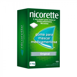 Nicorette 2mg 105 gomas medicamentosas para mascar