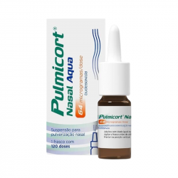 Pulmicort Nasal Aqua 64mcg/dose Suspensão para Pulverização Nasal 120 doses