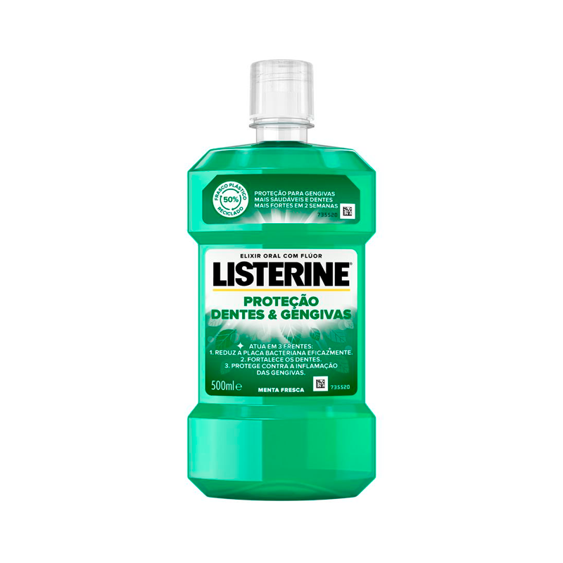 Listerine Dentes e Gengivas 500ml