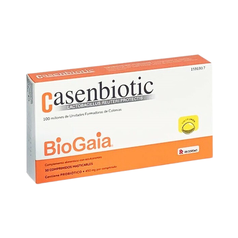 Casenbiotic Limón 30 tabletas masticables