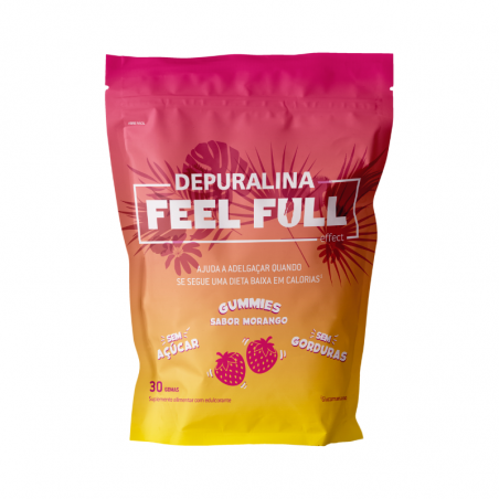 Depuralina Feel Full Fresa 30 gummies