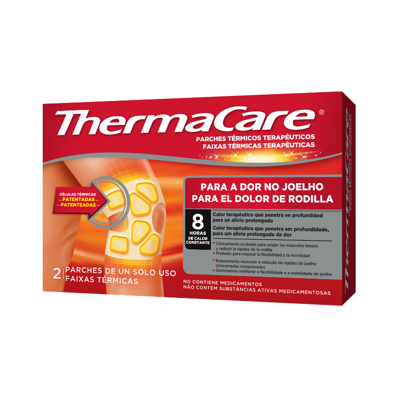 Thermacare Rodilleras Térmicas Bandas 2 unidades