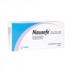 Nausefe 20 comprimidos