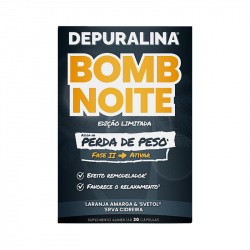 Depuralina Bomb Noite 30 cápsulas