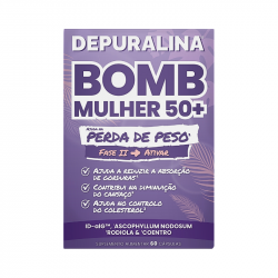 Depuralina Bomb Mulher 50+ 60 cápsulas