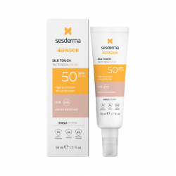 Sesderma Repaskin Facial Photoprotector SPF50 Silk Touch with Color 50ml