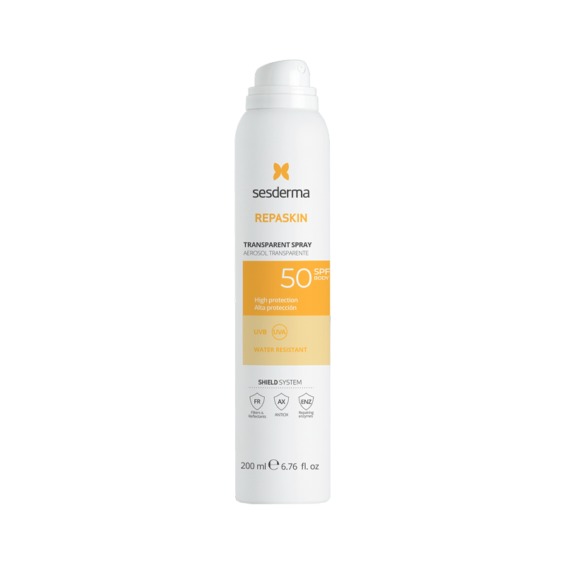Sesderma Repaskin Transparent Aerosol SPF50 200ml