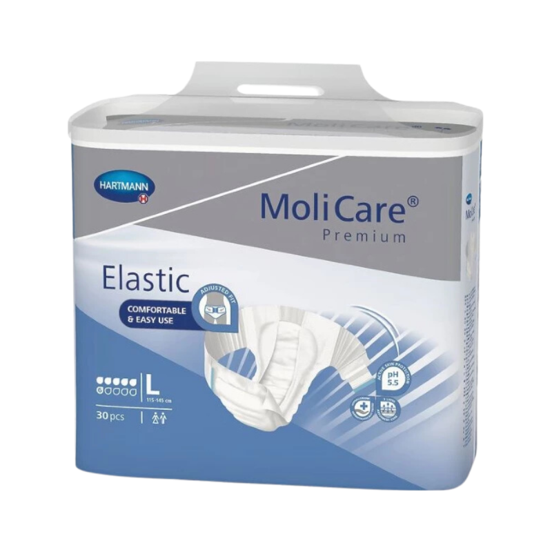 Molicare Premium Elastic 6 Gotas Tam L 30 unidades
