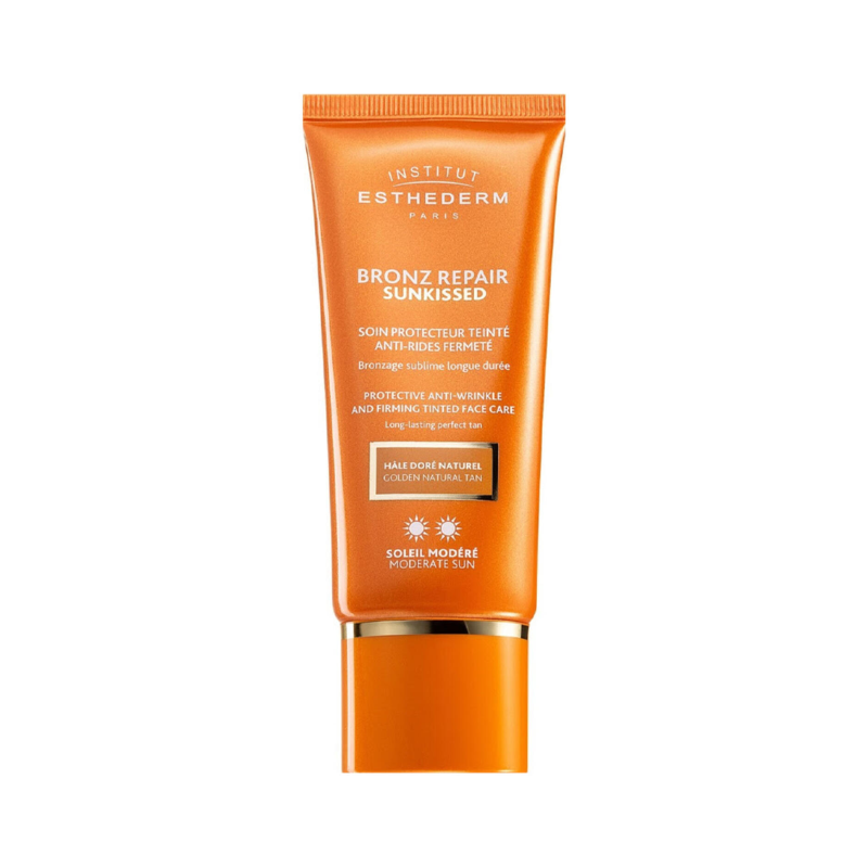 Esthederm Bronz Repair Sunkissed Crema Antiarrugas con Color Sol Moderado 50ml