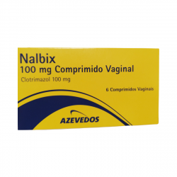Nalbix 100mg 6 comprimidos vaginais