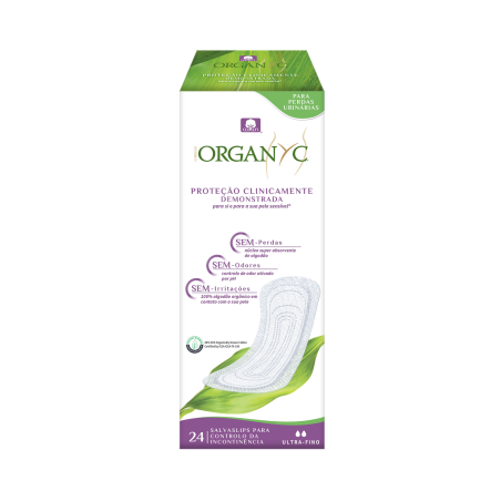 Organyc Compresas Incontinencia Urinaria Ultrafina 24 unidades