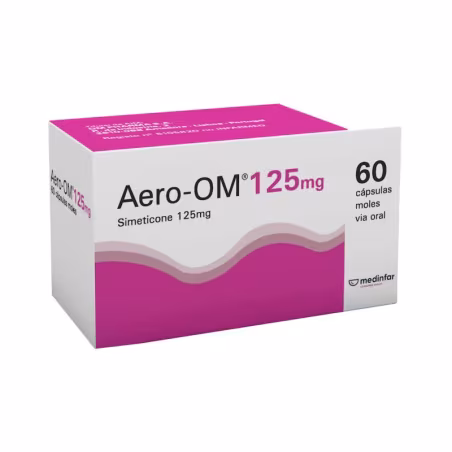Aero-OM 125 mg 60 capsules molles