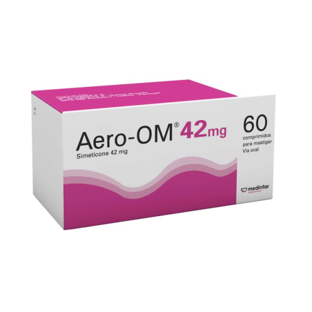 Aero-OM 42mg 60 chewable tablets Aero-OM 42mg 60 chewable tablets