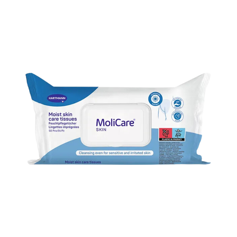 MoliCare Skin Moistened Wipes 50 units