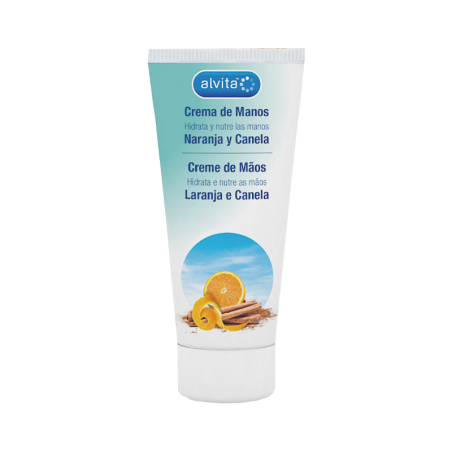 Alvita Crème pour les Mains Orange et Cannelle