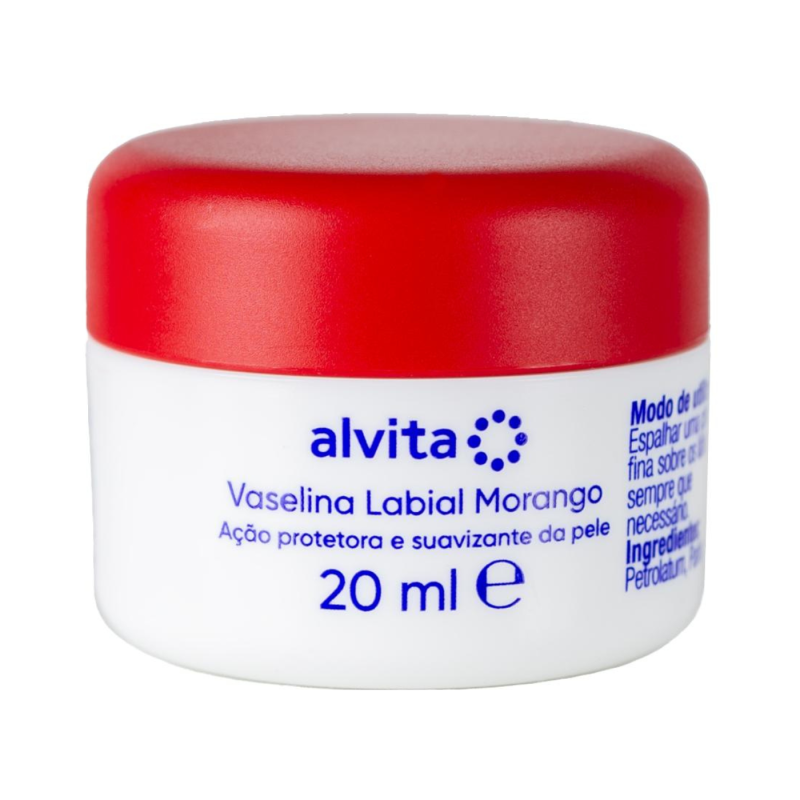 Alvita Lip Vaseline Strawberry 20ml