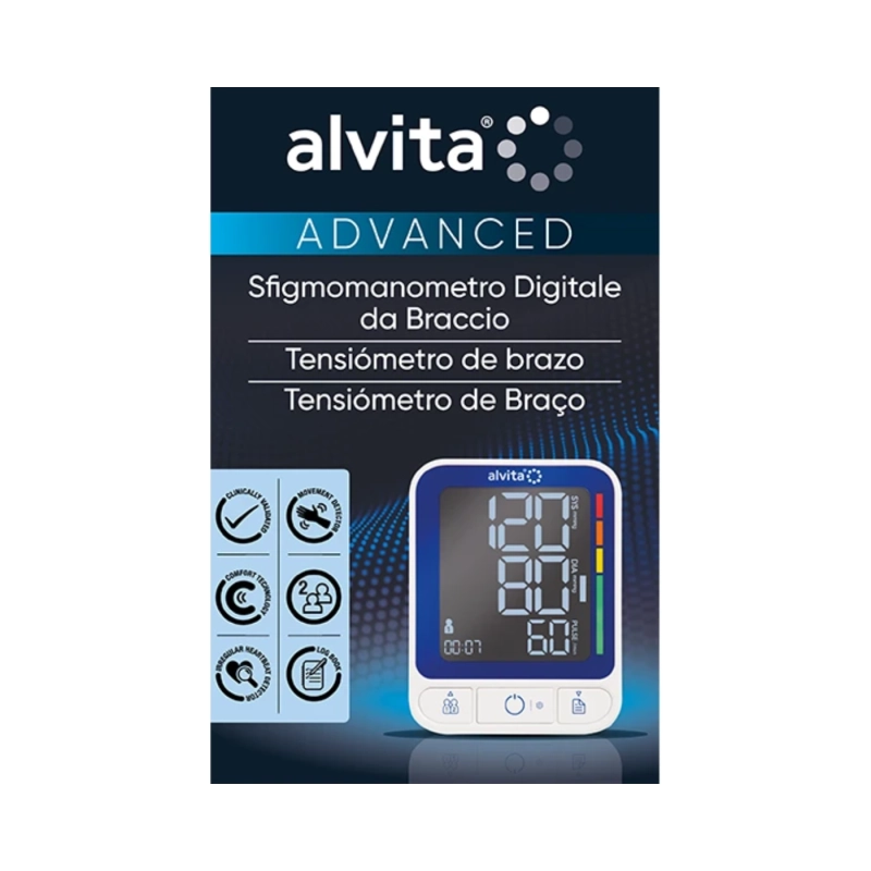 Alvita Tensiómetro Automático de Braço Advanced