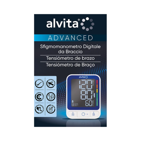 Alvita Tensiómetro Automático de Brazo Advanced
