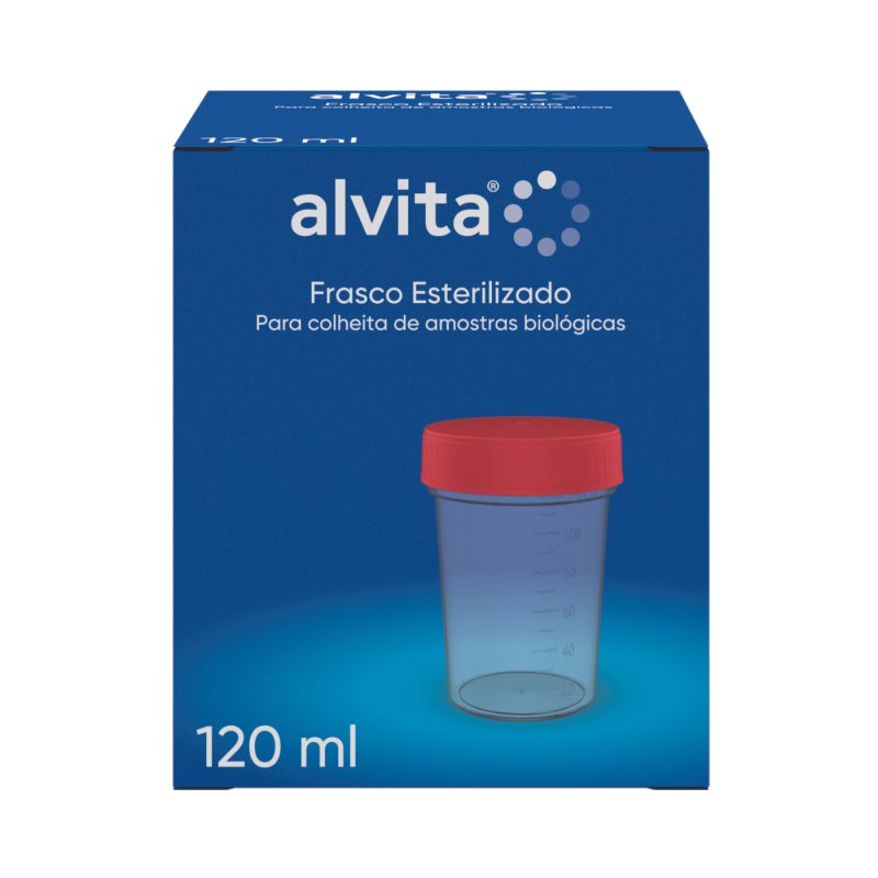 Alvita Pot de Récolte Aseptique 120ml