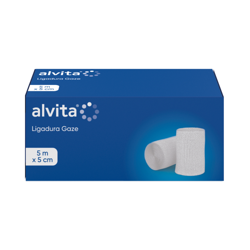 Alvita Venda De Gasa 5x5cm