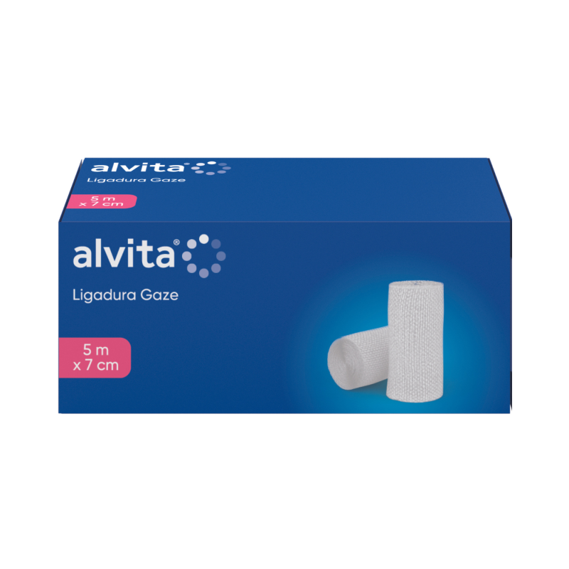 Alvita Vendaje de Gasa 5mx7cm