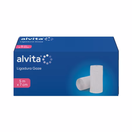 Alvita Ligature de Gaze 5mx7cm