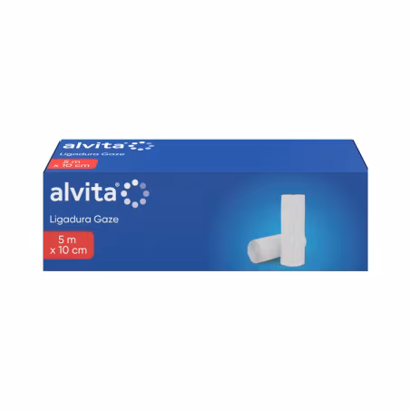 Alvita Ligadura Gaze 5mx10cm