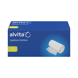 Alvita Cambric Bandage 5mx7cm
