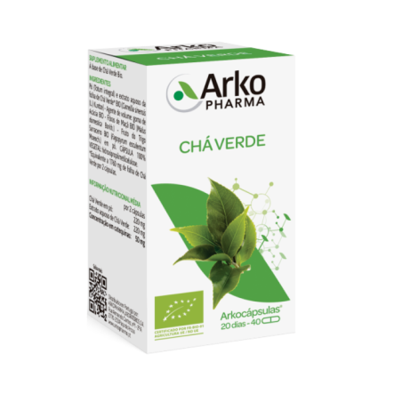 Arkocápsulas Té Verde Bio 40 cápsulas Arkocápsulas Té Verde Bio 40 cápsulas