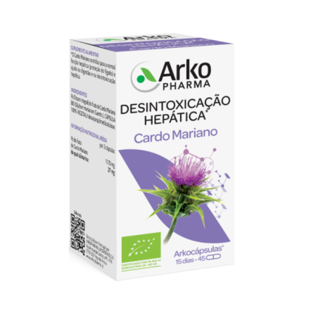 Arkocápsulas Cardo Mariano 45 cápsulas Arkocápsulas Cardo Mariano 45 cápsulas