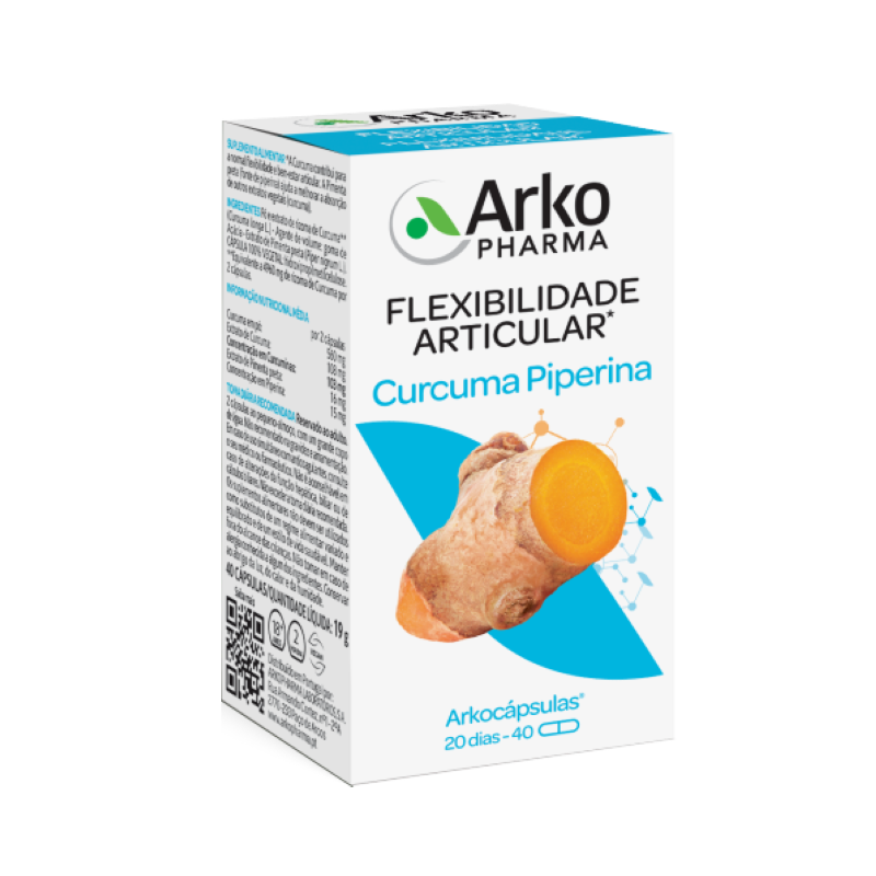 Arkocápsulas Curcuma Bio 40 cápsulas