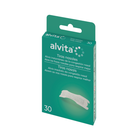 Alvita Bandelettes nasales 30 unités