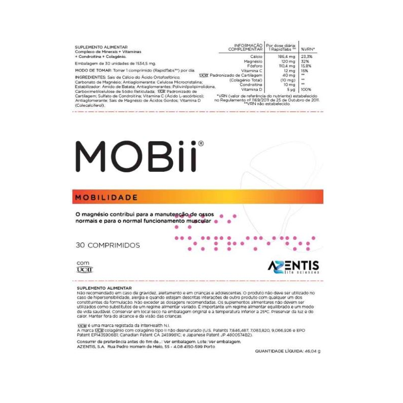Mobii 30 comprimés