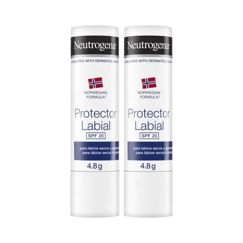 Neutrogena Stick Lèvres SPF20 2x4.8g