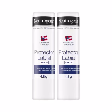 Neutrogena Stick Labial FPS20 2x4.8g