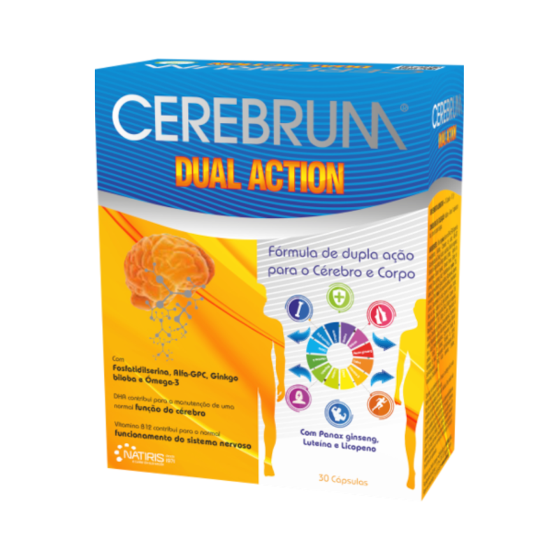 Cerebrum Dual Action 30 cápsulas