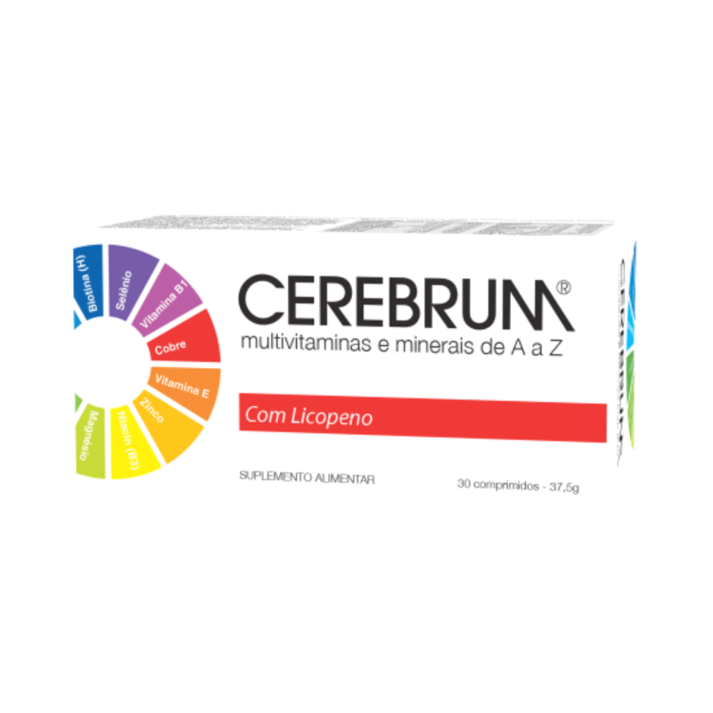 Cerebrum Multivitaminas y Minerales 30 comprimidos