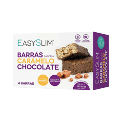 Easyslim Barres Saveur Caramel/Chocolat 4 unités